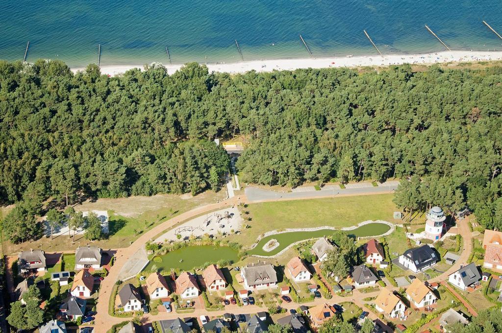 Duenenresidenz Glowe - Ferienhaus Maxi 200 M Zum Strand Exterior foto